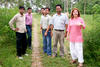 Jeetendra and Antonella at  KVK, Pratapgarh